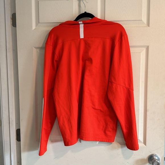 Men’s orange quarter zip sweatshirt size medium under armor - Picture 5 of 5